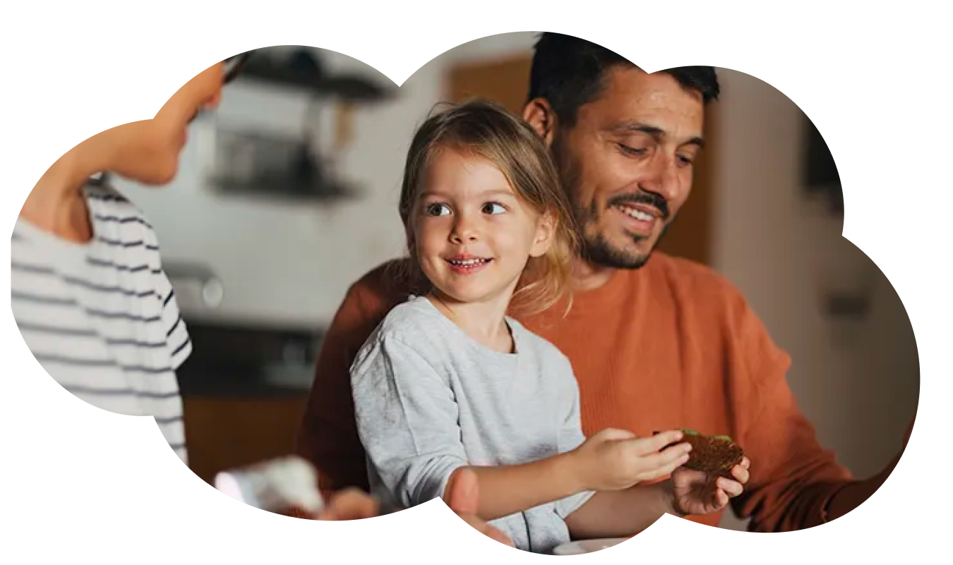 Father and daughter